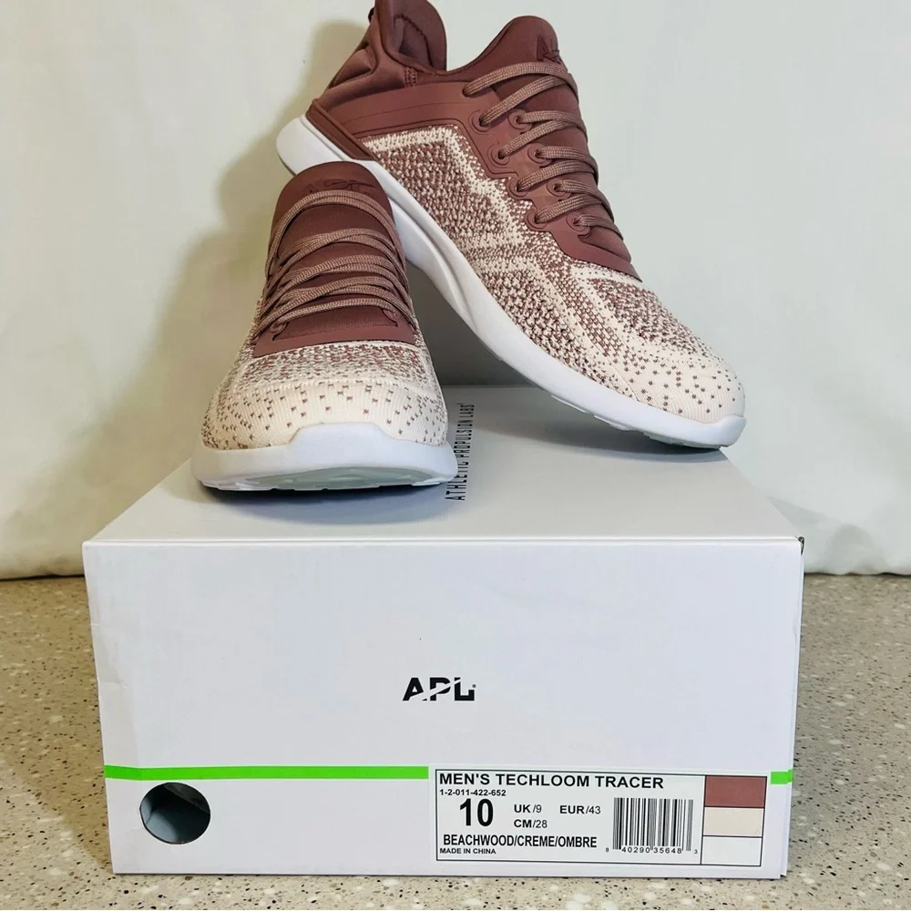 New Men’s APL TechLoom Tracer Size 10 Athletic Propulsion Labs inBeachwood Ombré